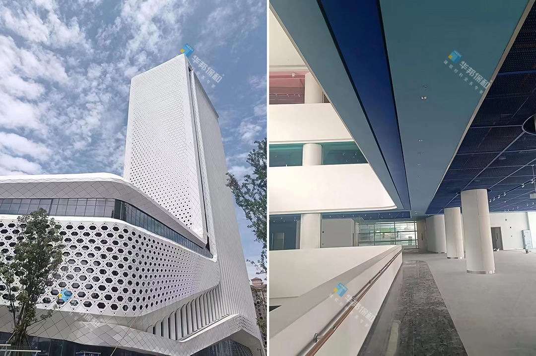 簡(jiǎn)陽(yáng)市文化體育中心（華邦保和材料：輕質(zhì)抹灰石膏、內(nèi)外墻膩?zhàn)?、真石漆、乳膠漆）