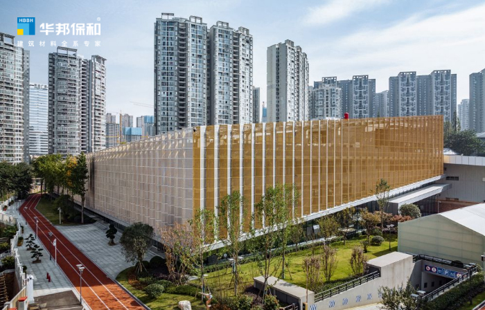 華邦保和項(xiàng)目案例-高強(qiáng)石膏基自流平-成都大運(yùn)會射擊館