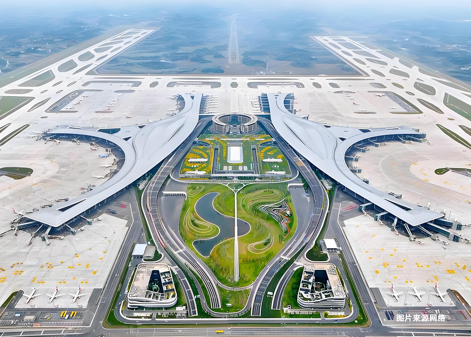 成都天府國際機場航站區(qū)